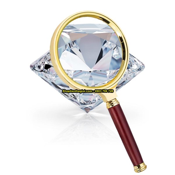 Kính Lúp Gỗ Size 80mm - SP000205